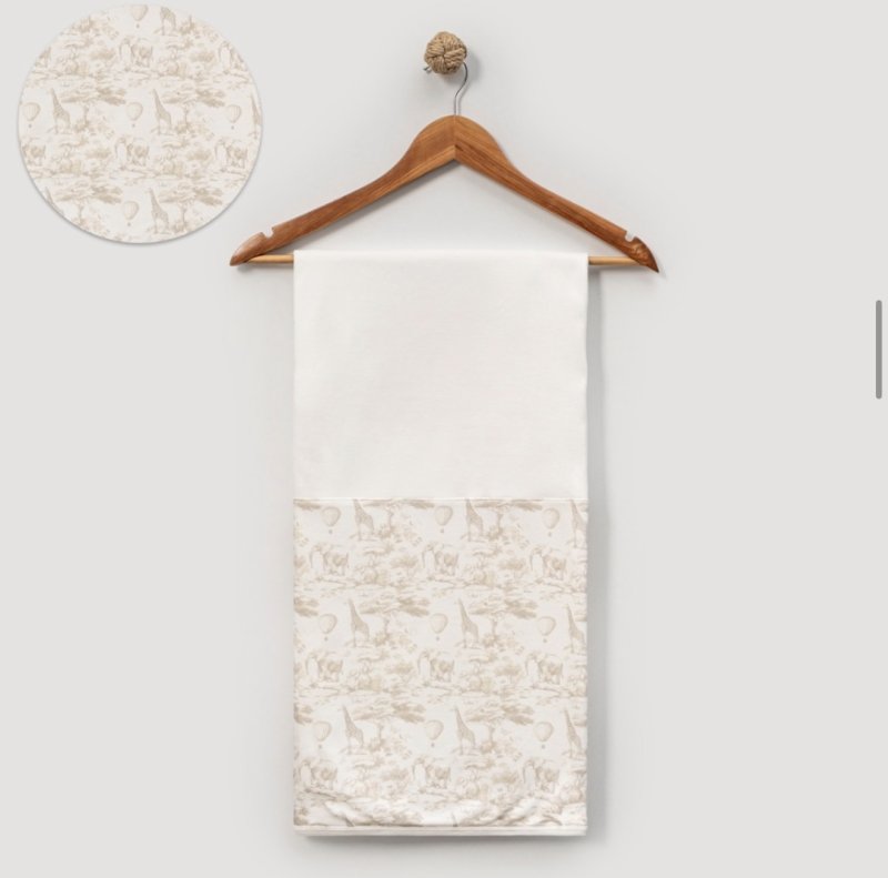 كوفلية قطن طبيعي ١٠٠٪