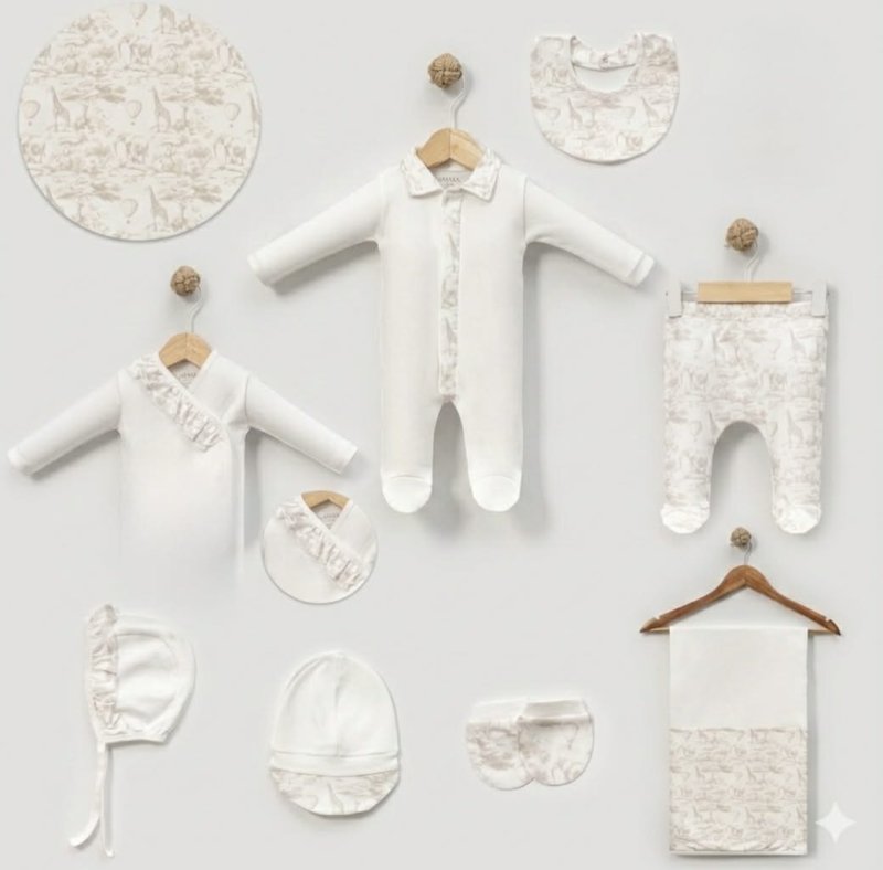 طقم حديث ولاده قطن طبيعي 🪡