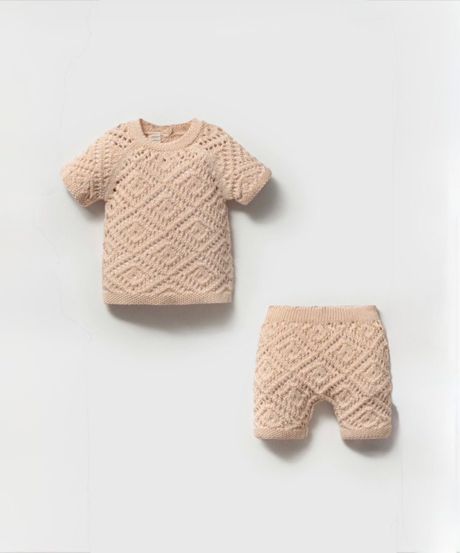 طقم حديث ولاده قطن غزل 🪡