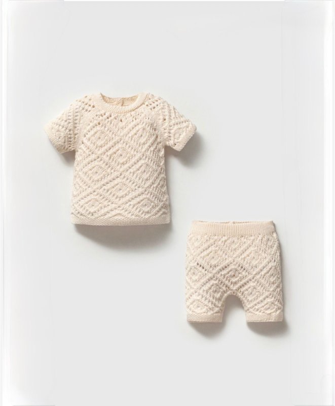 طقم حديث ولاده قطن غزل 🪡