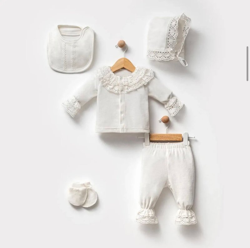 طقم حديث ولاده ٥ قطع مخمل 🪡