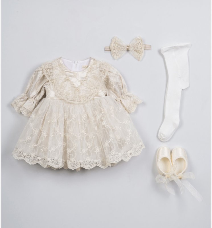 طقم فستان بناتي حديث ولاده  🪡